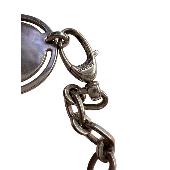 Gucci Circle Disc Plate Bracelet in Box with Dust Bag - Picture 6 of 11